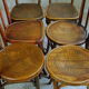 6 chairs bistro Thonet, Kohn, Japy early 20th century