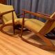 Set of Danish rocking chairs by Georg Jensen for Kubus Furniture, 1950s