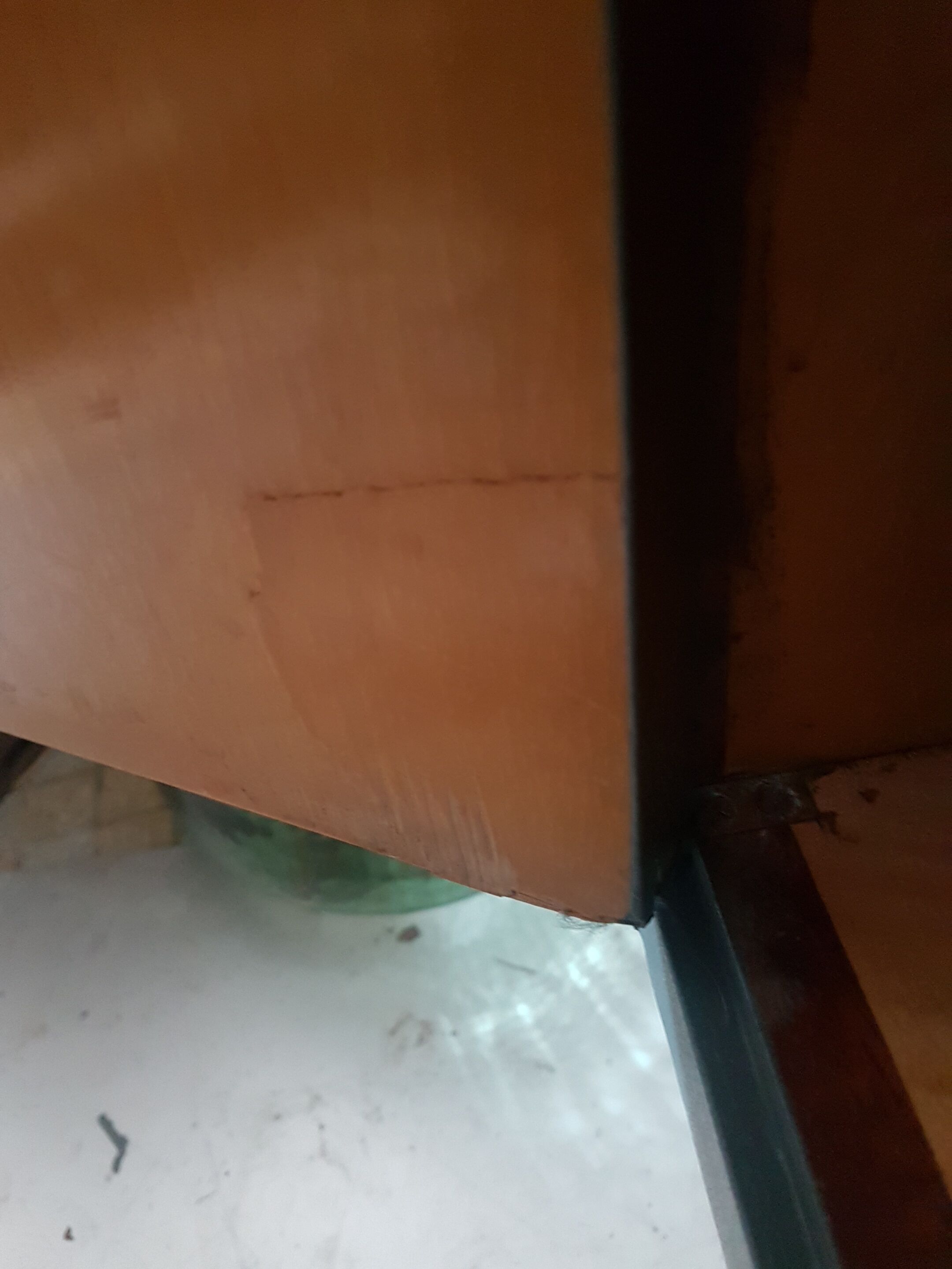 Vintage duck blue sideboard