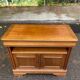 Louis Philippe sideboard in satin light wood 86cm