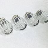 Cardeilhac – 4 solid silver salt shakers