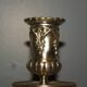 Rare paire de chandeliers en bronze XIX siècle