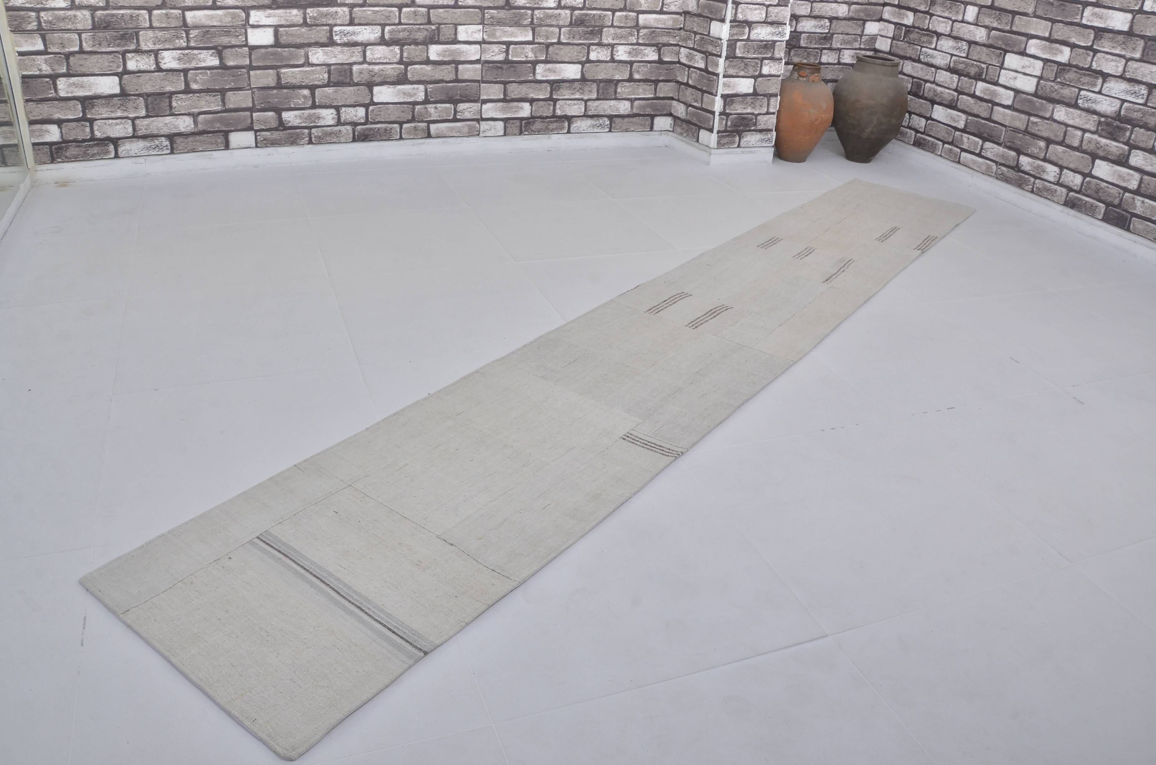 Vintage Handmade Hemp Runner sku 3918