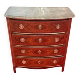 Louis XV style marquetry commode