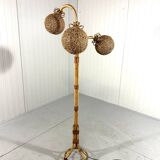 Rattan floor lamp 1950’s