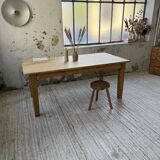 Solid oak farmhouse table 180 cm