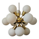 Rare Midcentury Chandelier Sputnik, Kamenicky Senov, 1970s