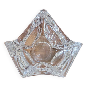 Cendrier Vide Poche en Cristal Daum France