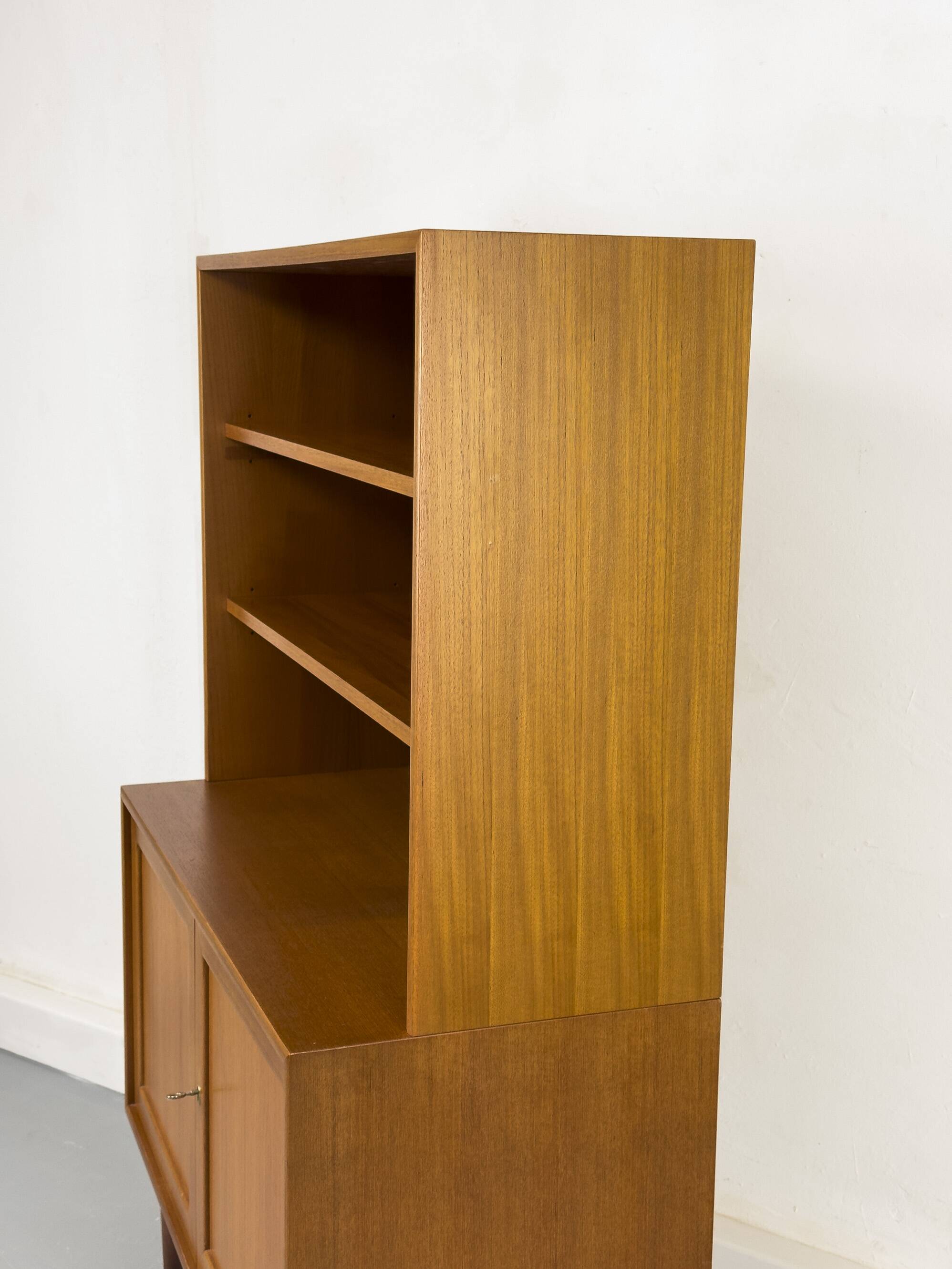 Teak bookcase from WK Möbel, 1960s