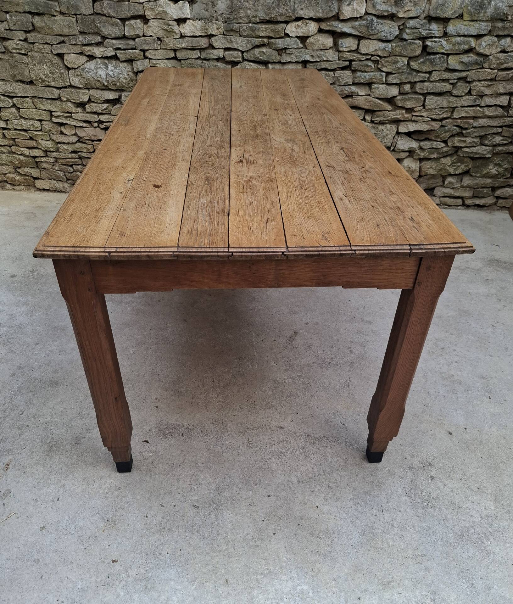 Oak farmhouse table 199cm x 89cm