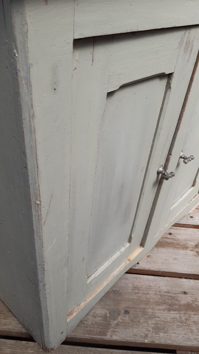 Parisian buffet green patina