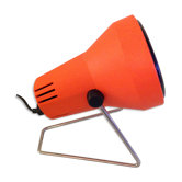 Orange infrared lamp by Condel / vintage 70s