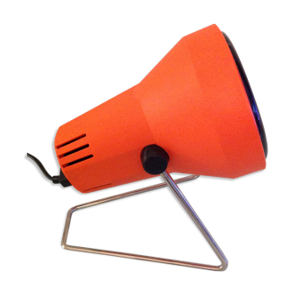 Orange infrared lamp by Condel / vintage 70s