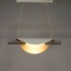 Rare Dijkstra pendant lamp with two wires, 1960s