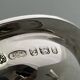 Exquisite Antique Sterling Silver Wine Funnel, Hallmarked, Gilded Superb Quality