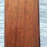 Scandinavian coffee table in teak and white marble