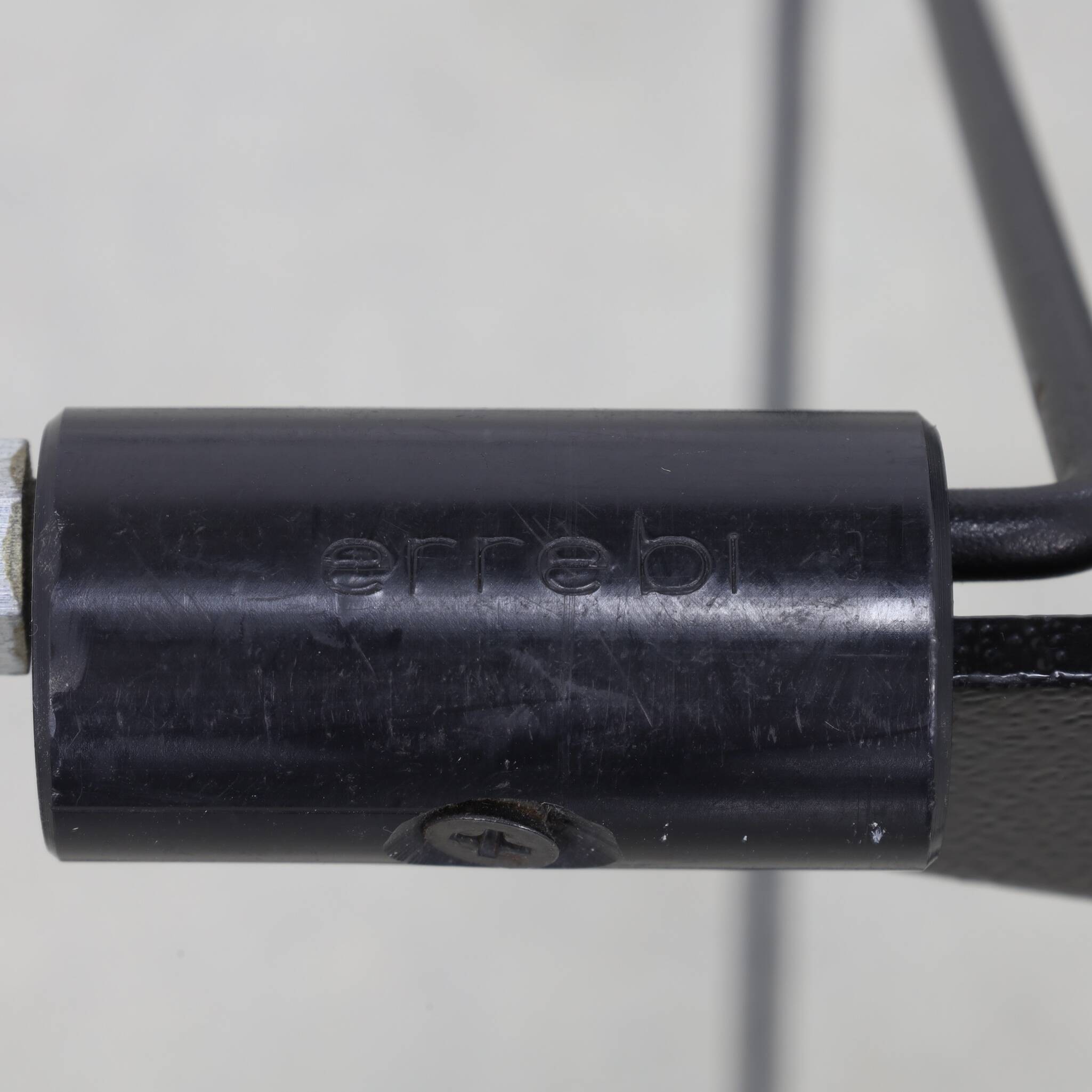 Side table on wheels Harlequin Errebi Italy, 1980s Memphis style