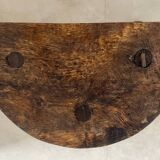 Tabouret paysan en chêne