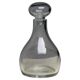 Murano glass bottle, hand-blown, Elegant Design, Italy, 1977