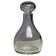 Murano glass bottle, hand-blown, Elegant Design, Italy, 1977