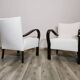 Art Deco Lounge Chairs, Set of 2