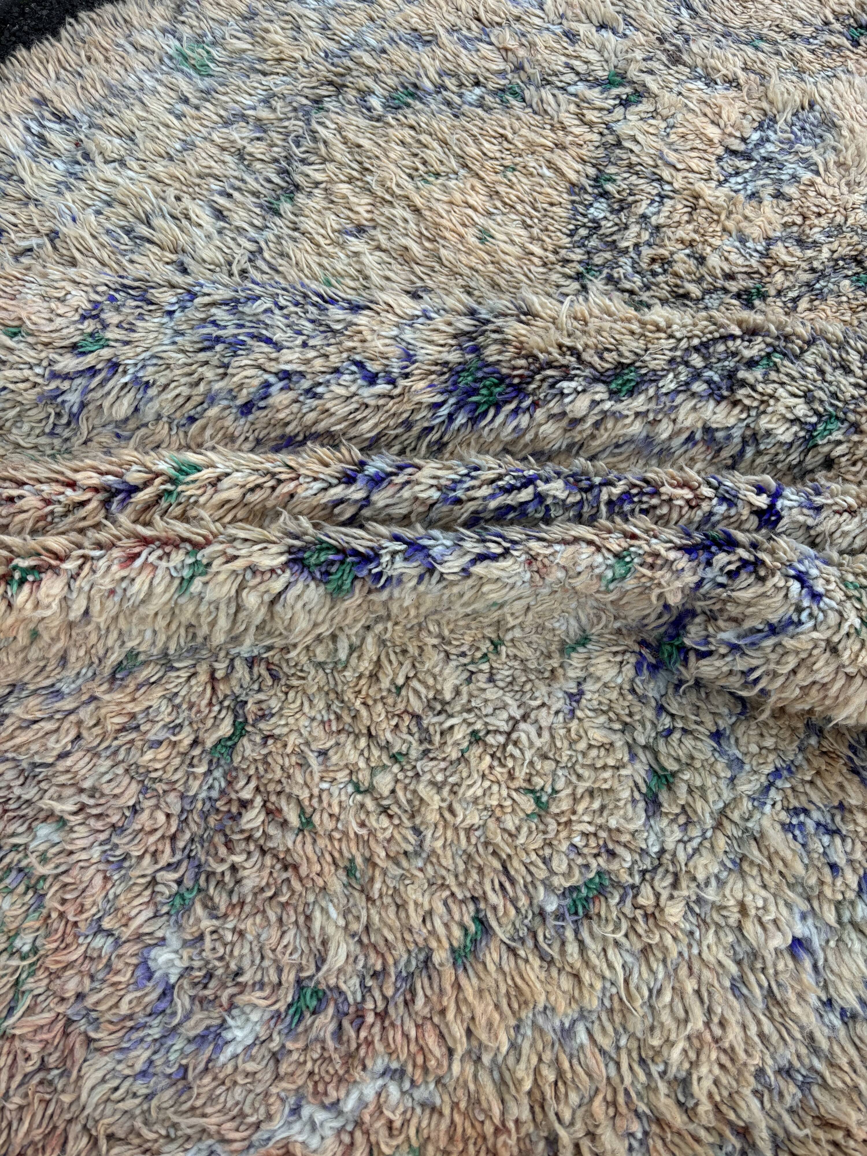 large old beni m'guild berber rug