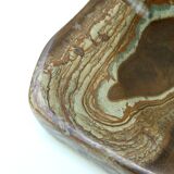 Carved stone ashtray, 70s