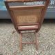 Folding chair wood