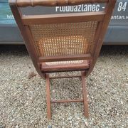 Folding chair wood
