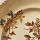 3 plates dessert Choisy le Roi terre de fer