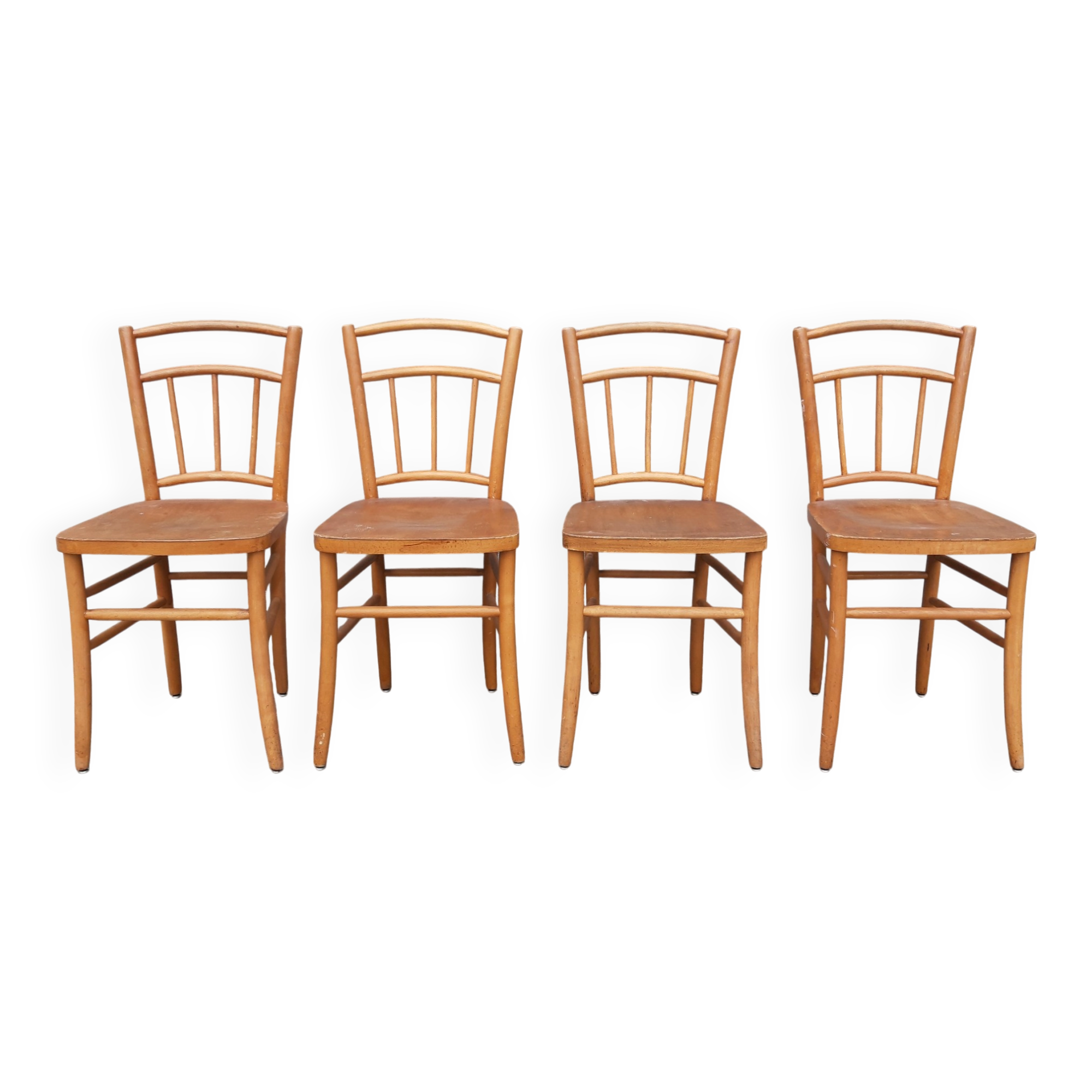 Chaises bistrot (Lot de 4 chaises)