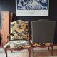 2 antique armchairs