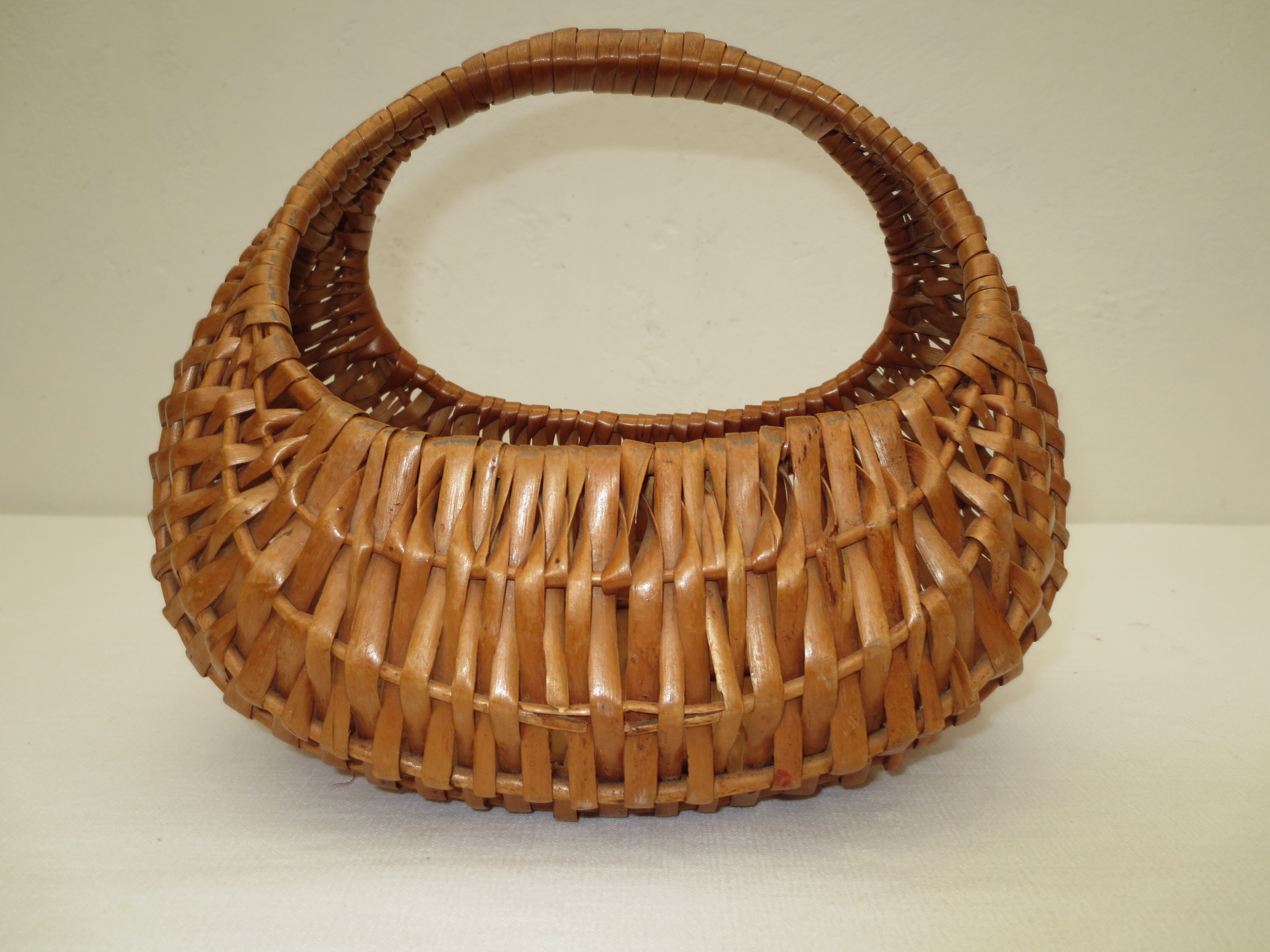 Vintage wicker basket for children
