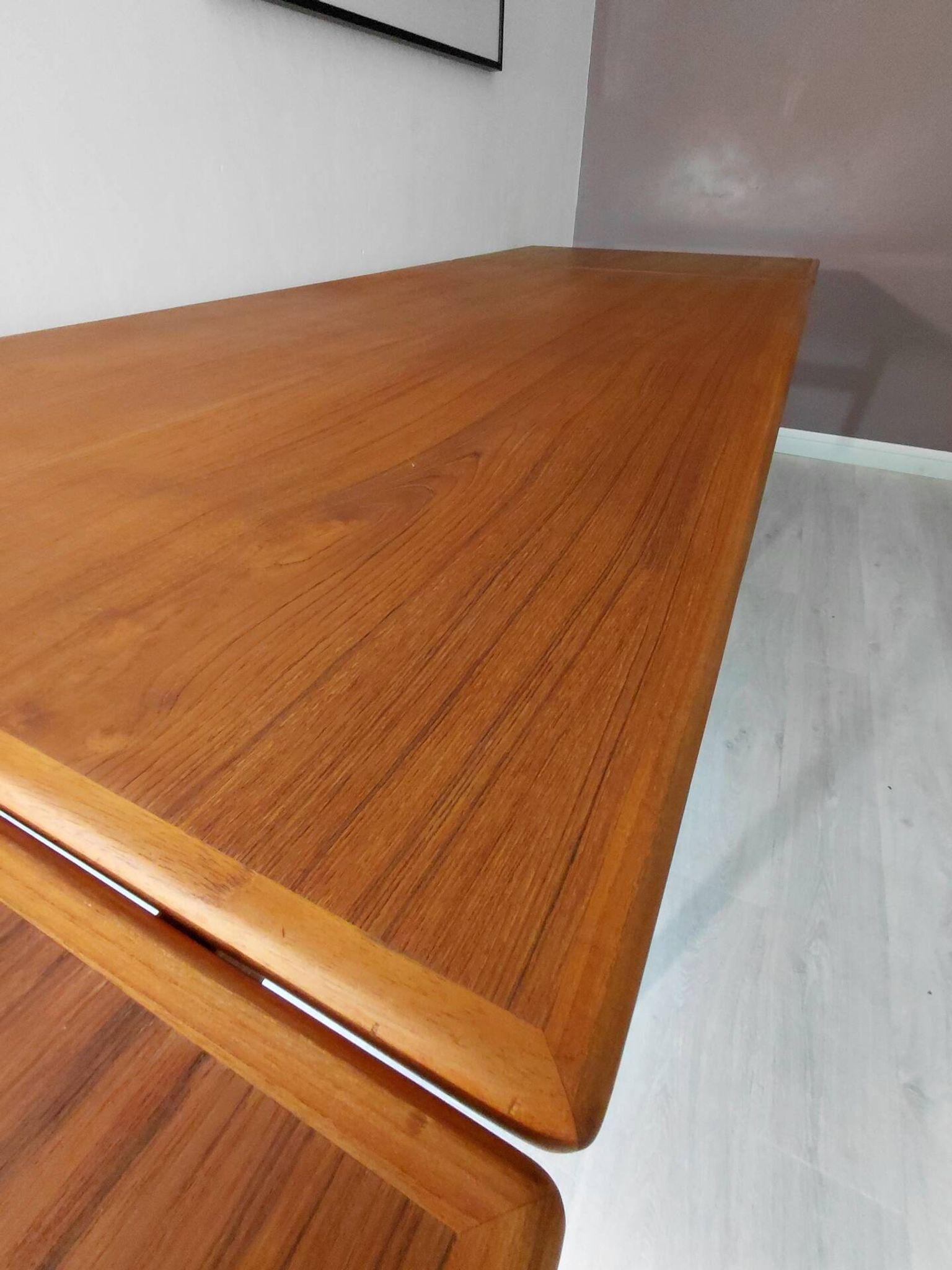 Table à manger danoise en teck modèle 83 – Gern Møbelfabrik, années 1960