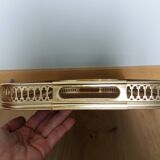 MB Italy openwork metal rim tray