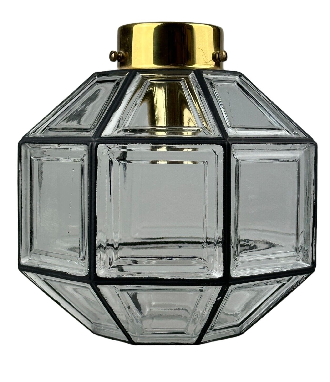 60s 70s lamp light ceiling lamp Limburg Germany glass space age design