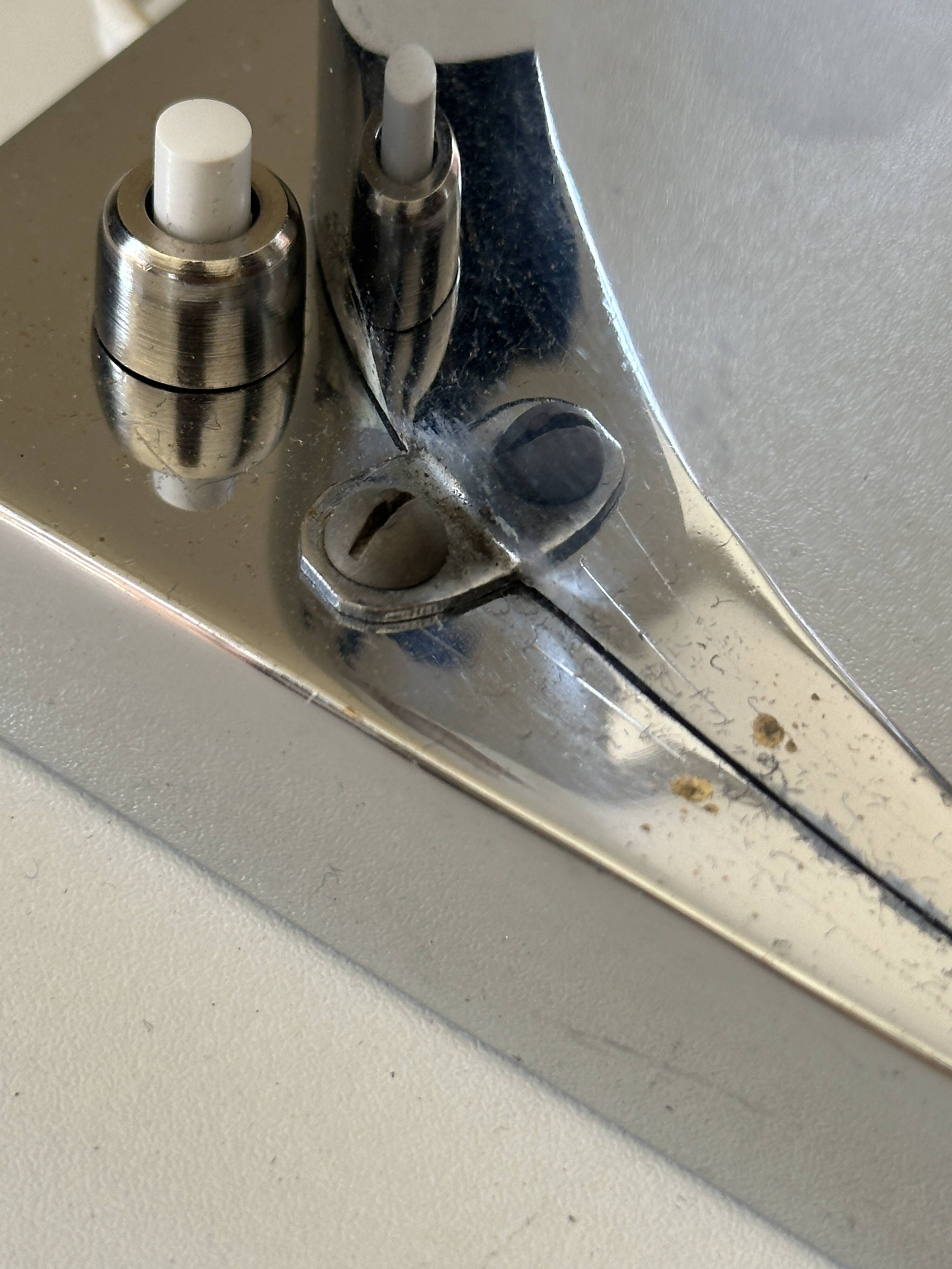 Fish lamp signed vintage design 50s