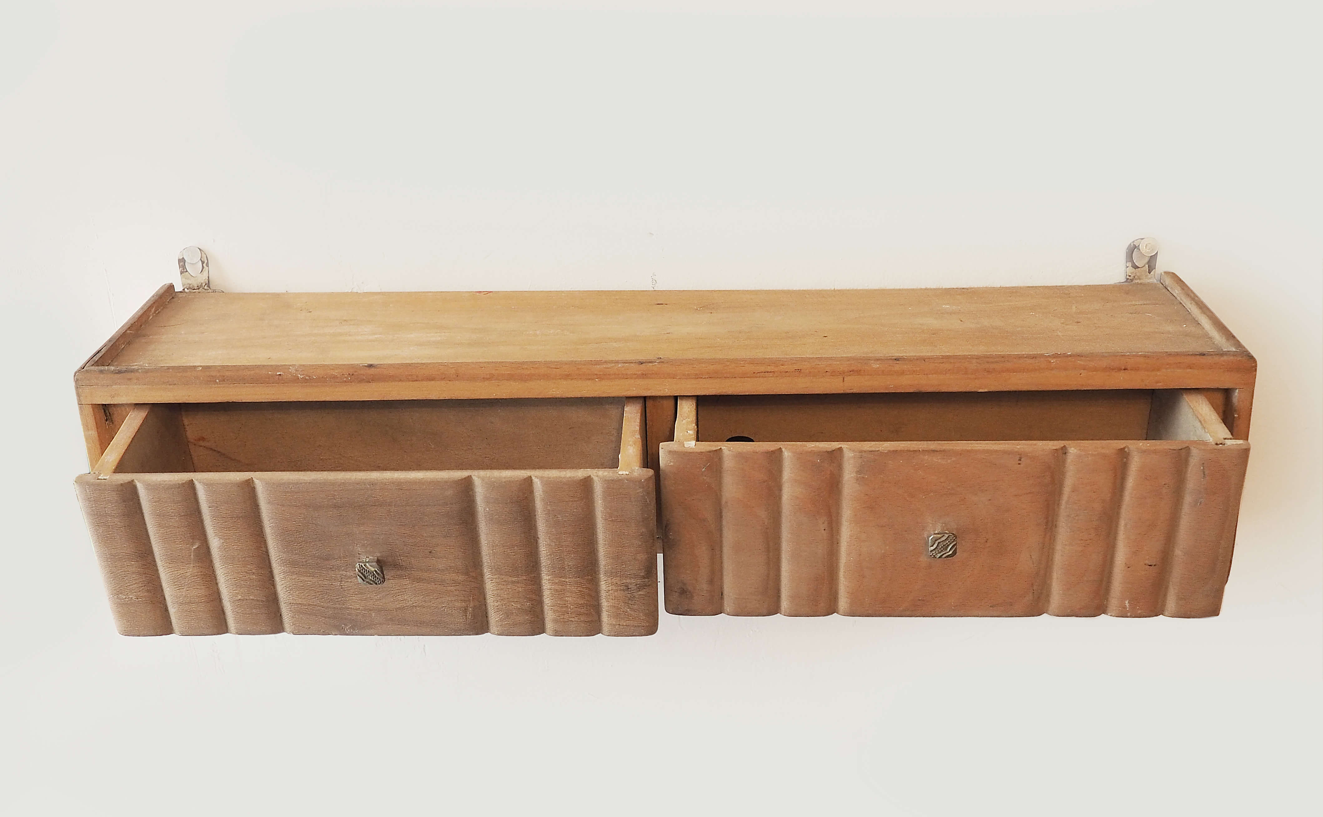 Art Deco drawer shelf