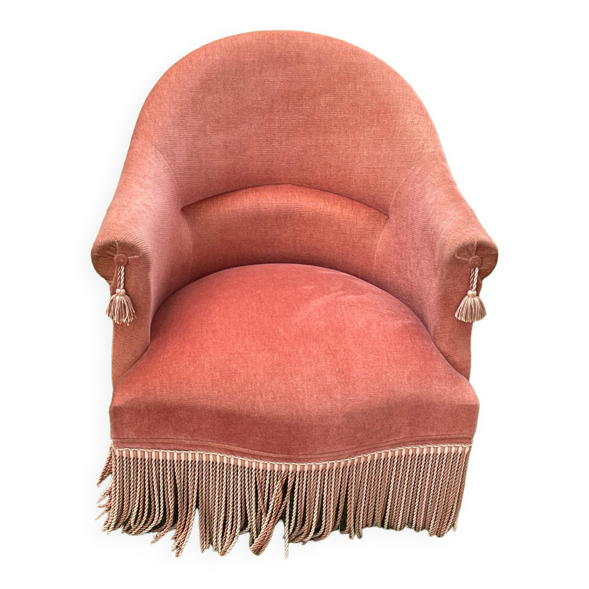 Armchair Toad old pink