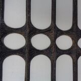 Large German Brutalist Iron Wall Sculpture, 1960s