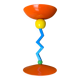 Postmodern Metal Candle Holder
