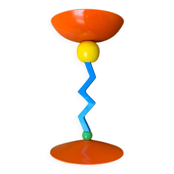 Postmodern Metal Candle Holder