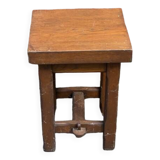 Tabouret bois vintage