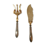 Vermeil and silver filled service