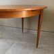 Vintage scandinavian table from the 60s extendable with butterfly extension