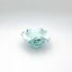 Coupe Studio Glass signed Lubomir Hora Blown Glass Polychrome 80s