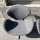 Pair of armchairs Swan armchairs by Arne Jacobsen, Fritz Hansen edition