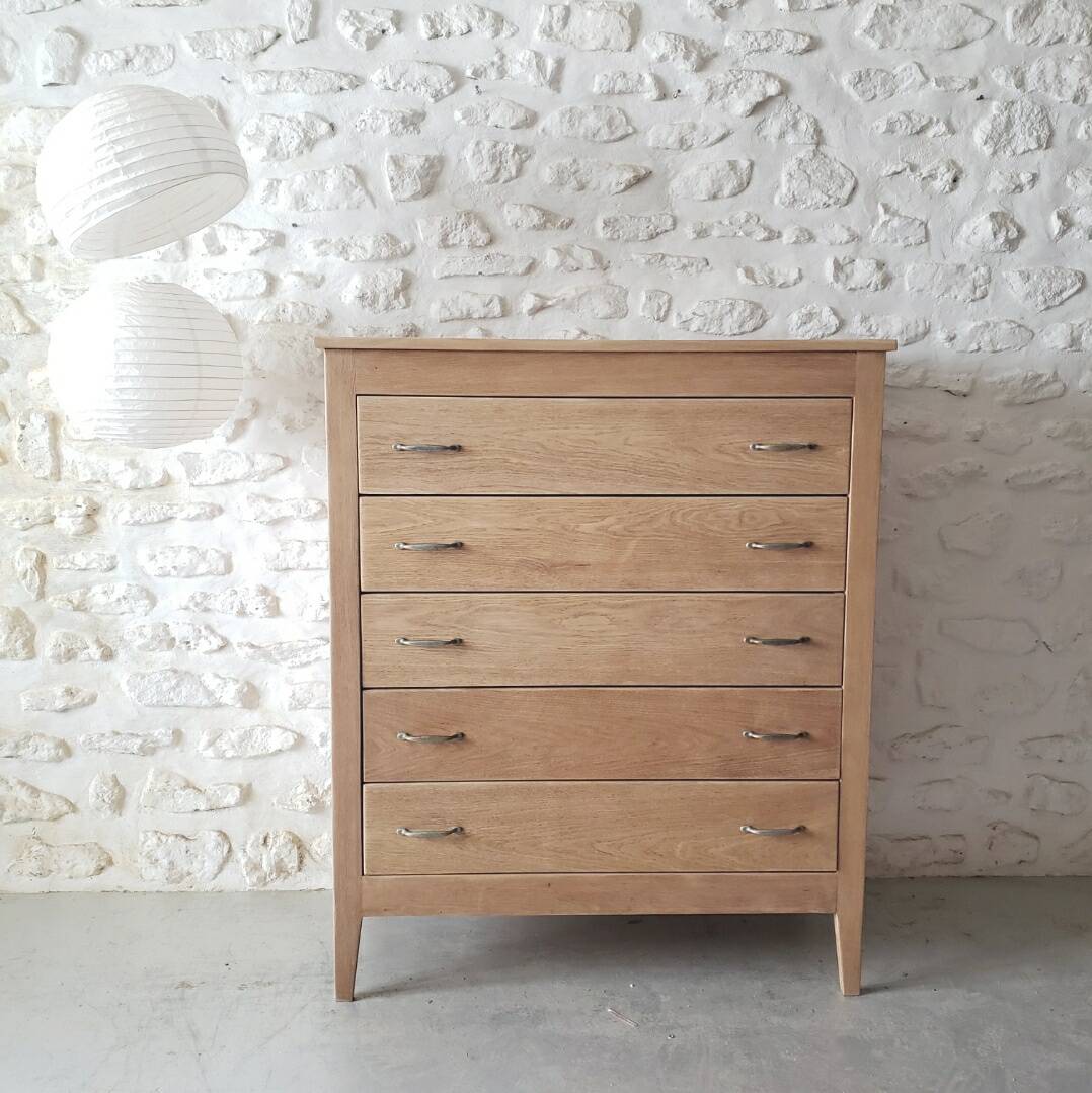 Commode en chêne XXL
