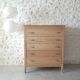 Commode en chêne XXL