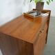 Fineer schoenenkast met lades
